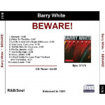 BARRY WHITE - BEWARE