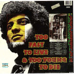 MUNGO JERRY - TOO FAST TO LIVE & TOO YOUNG TO DIE