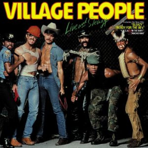 VILLAGE PEOPLE - LIVE AND SLEAZY ( 2 LP )